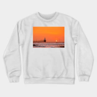 Red Sky in the morning Crewneck Sweatshirt